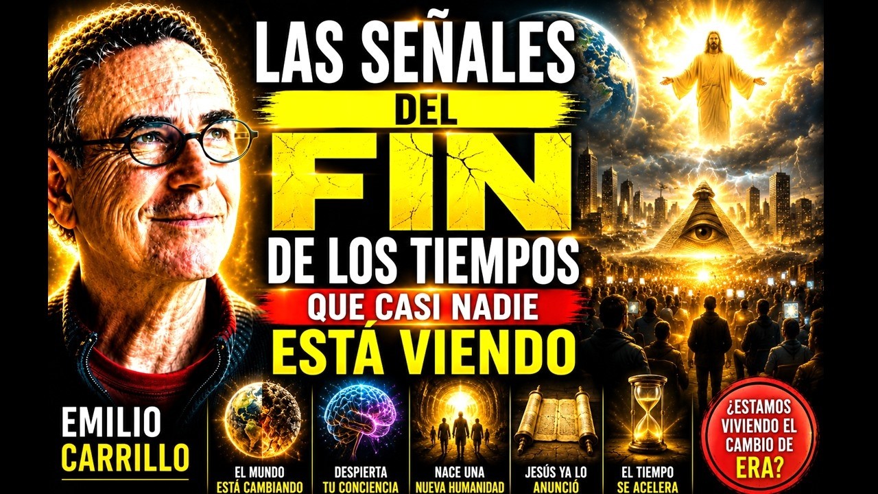 🌟Las señales del fin de los tiempos que casi nadie está viendo🌟Emilio Carrillo