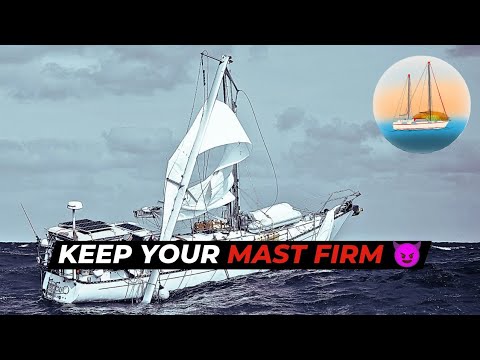 Your Mast SNAPPED ! Now what !!? Deck vs Keel Stepped Mast for Offshore Cruising Sailboat.