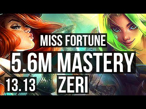 MF & Rell vs ZERI & Rakan (ADC) | 5.6M mastery, 1700+ games, 19/3/4 | KR Challenger | 13.13