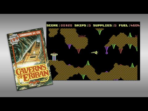 The Silverbird Selection Game Review - Caverns of Eriban (Commodore 64)