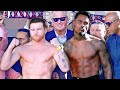 CANELO VS JERMELL CHARLO • INTENSE FULL WEIGH IN & FACE OFF • SHOWTIME BOXING