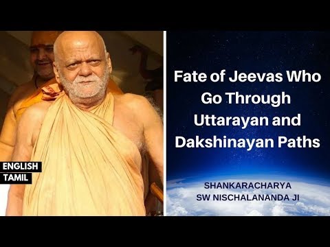 उत्तरायण और दक्षिणायण के मार्ग पर जानेवाले जीवों की गति कैसे निर्धारित होती है ?