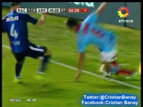 Racing 1 Arsenal 0  (Relato Pablo Giralt) Torneo de Primera Division 2016