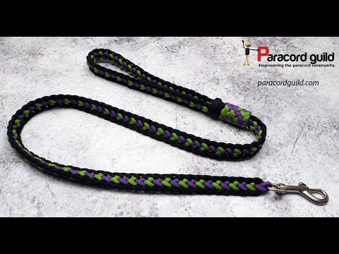 Kara Yatsu kumihimo dog leash