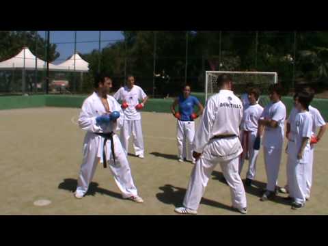 Karate and Kumite lesson with Davide Benetello (part 1) - By Bushido Karate Team M° SAPONARA