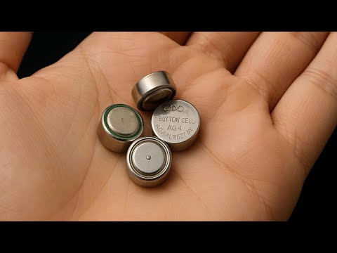 🔋 もうボタン電池は買わなくていい！この裏技でボタン電池がすぐに復活！