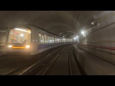 Milan Metro _ from Isola to Garibaldi FS (driverless M5 Lilac Line)