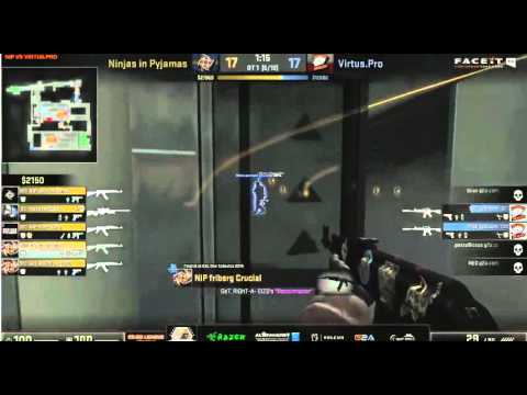 F0rest Shows Off His AWPing Skills! - NIP vs Virtus.Pro 17.06.15