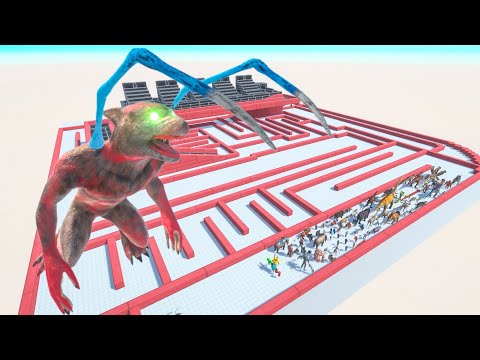 Escape From Alien Werewolf - Last Survivor | Animal Revolt Battle Simulator