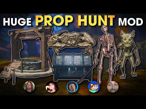 So they made an Elden Ring Prop Hunt Mod (you can even be enemies)...