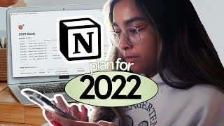 Plan For A New Year With Me — Notion Goals OKR Template Update