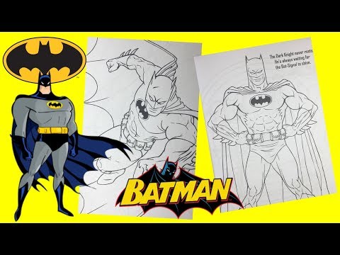 Full Size Batman Coloring Pages