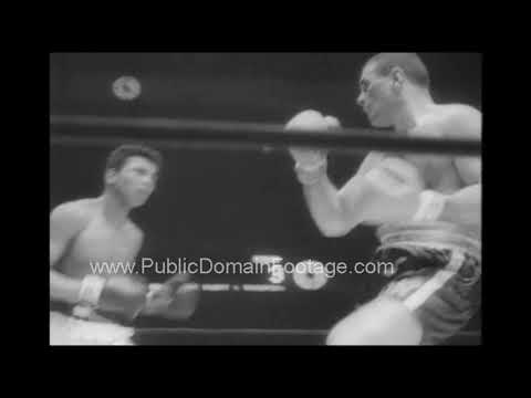 1960 Cassius Clay Muhammad Ali Defeats Gary Jawish - wins Golden Gloves at Madison Square Garden