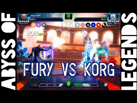 Abyss of Legends - Nick Fury vs Korg - Path 4