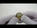 Видеообзор Серебряное кольцо "Ангел Хранитель" КМХ31