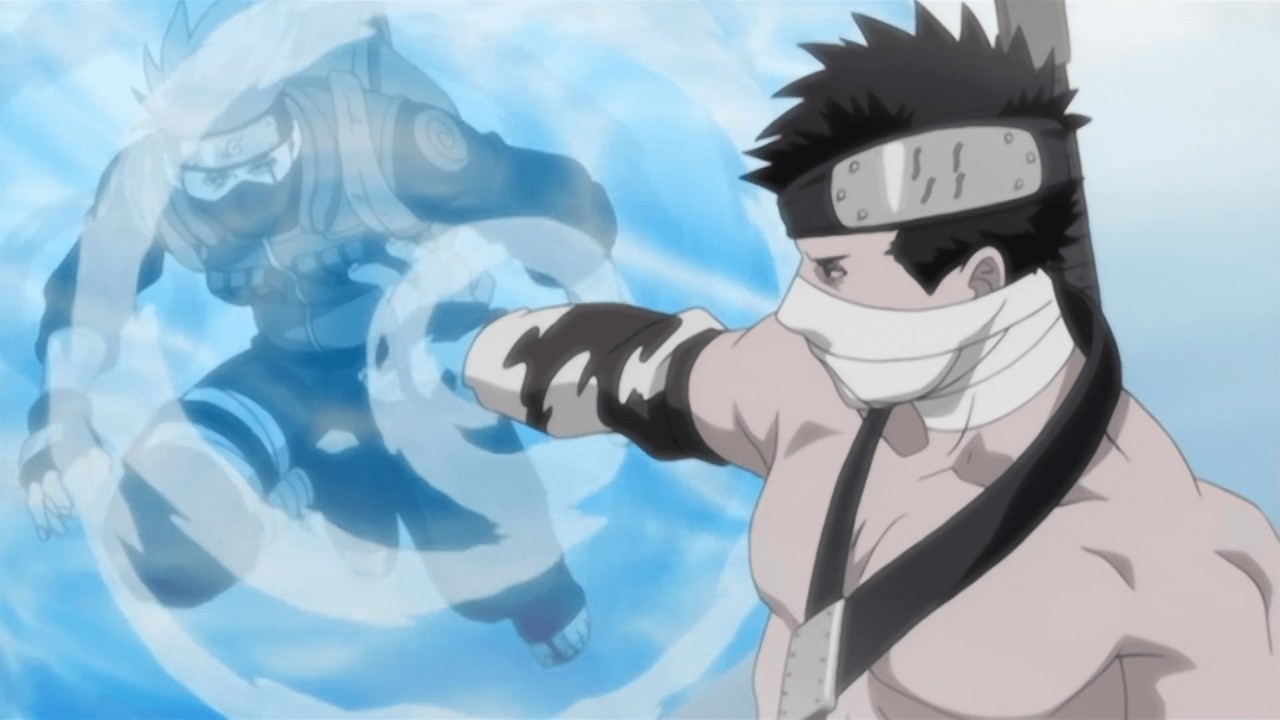 Zabuza Trapped Kakashi in Water Prison