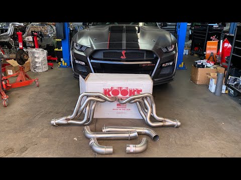 2020 GT500 KOOKS HEADERS INSTALL & SOUND CLIPS *SOUNDS INSANE*
