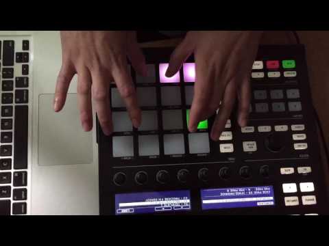 Hiphop Finger Drumming from Melodics on Maschine MK2