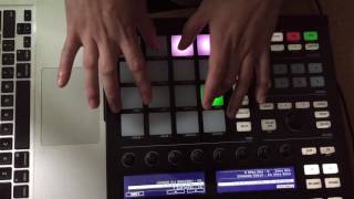 Hiphop Finger Drumming from Melodics on Maschine MK2