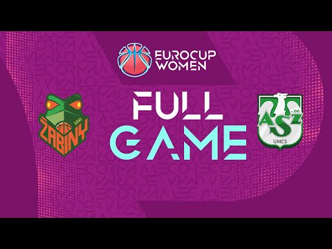 Play-Off Round | Zabiny Brno v LOTTO AZS UMCS Lublin | Full Basketball Game | EuroCup Women 2025-26