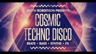 Video thumbnail for Techno Samples & Loops - Justin Robertson Cosmic Techno Disco by Loopcloud
