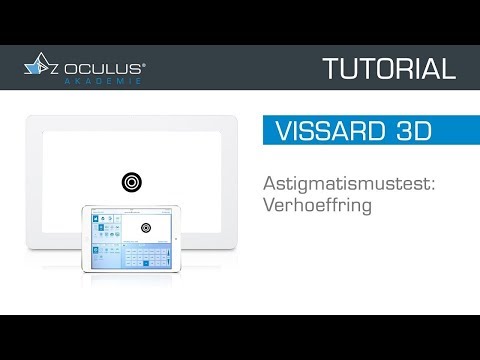 OCULUS Akademie - Vissard 3D: Astigmatismustest - Verhoeffring