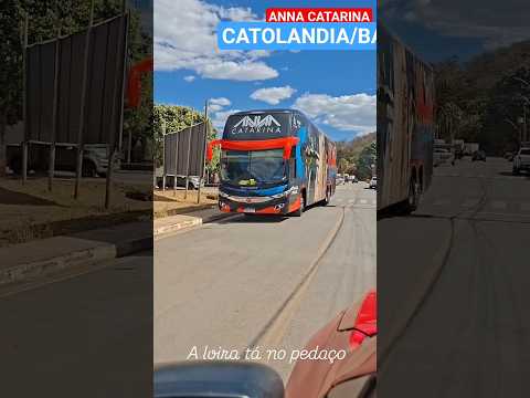 Ônibus da cantora Anna Catarina em Catolandia/BA 2026