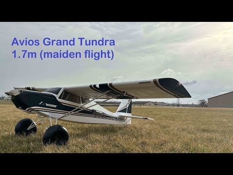 Avios Grand Tundra 1700mm (maiden flight)