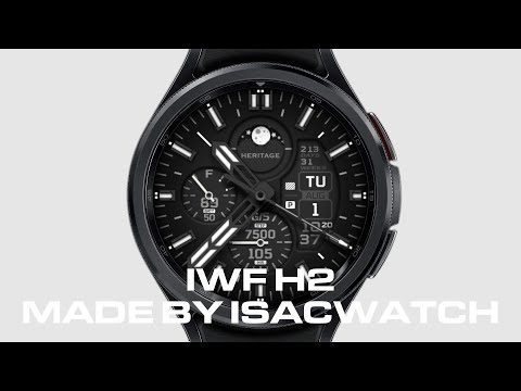 IWF H2 watch face