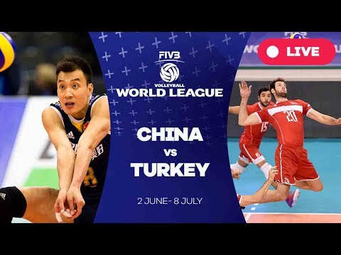 China v Turkey - Group 2: 2017 FIVB Volleyball World League