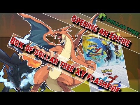 SWW#4- ENTIRE FLASHFIRE DOLLAR TREE BOOSTER BOX| 120 PACKS OF POKEMON CARDS