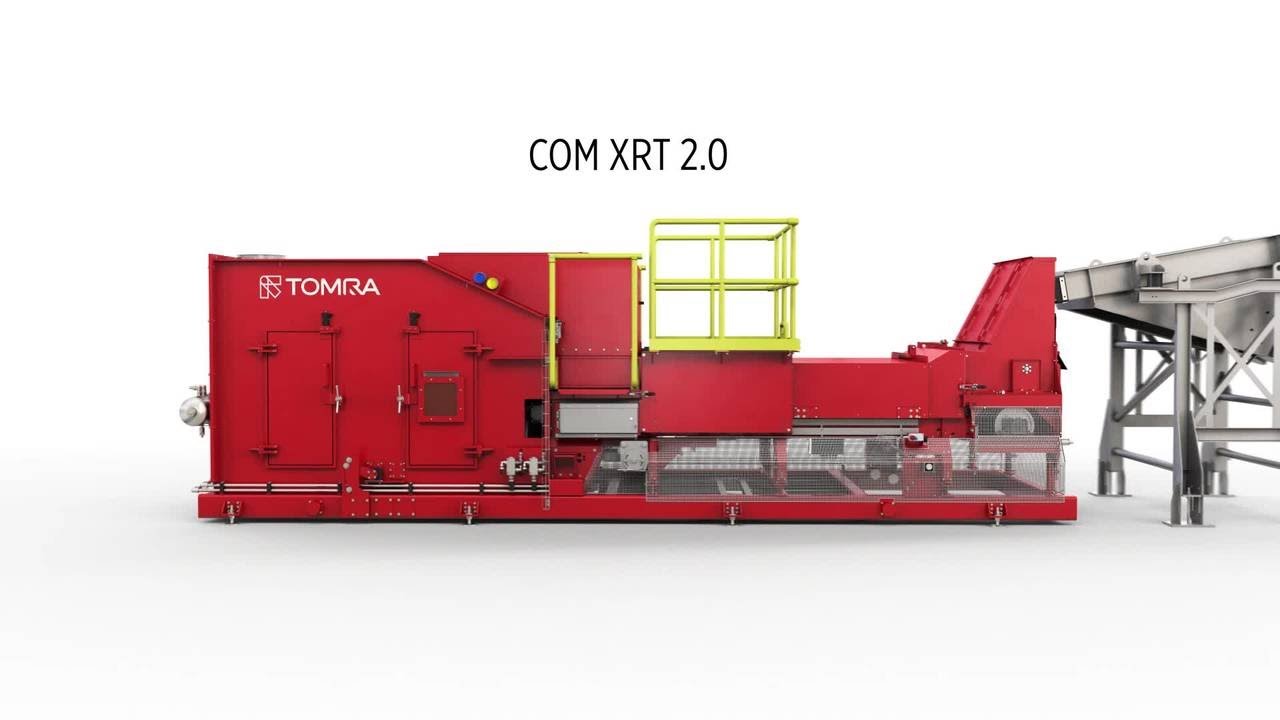 TOMRA Mining COM XRT 2.0 Process Animation