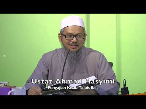 20230108 Ustaz Ahmad Hasyimi : Pengajian Kitab Talbis Iblis