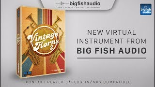 Video thumbnail for Vintage Horns 2 | Demo #1 by Big Fish Audio