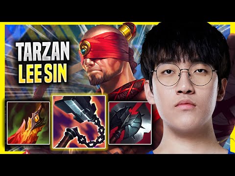 TARZAN IS SO CRAZY WITH LEE SIN! - LNG Tarzan Plays Lee Sin JUNGLE vs Nidalee! | Season 2022