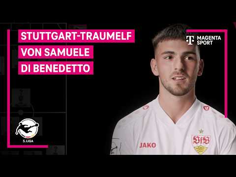 Samuele Di Benedetto: "Meine Stuttgart-Traumelf!" | 3. Liga | MAGENTA SPORT