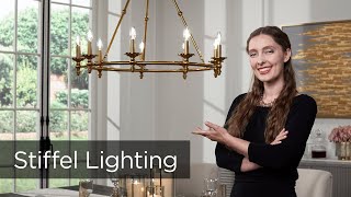 Watch A Video About a New Line of Luxury Chandeliers from Stiffel for Lamps Plus