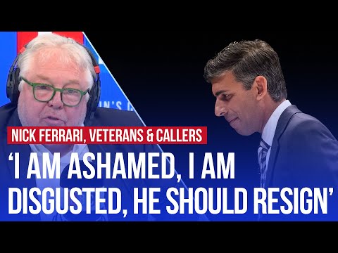 Veterans and callers hammer Rishi Sunak for leaving D-Day event early | LBC