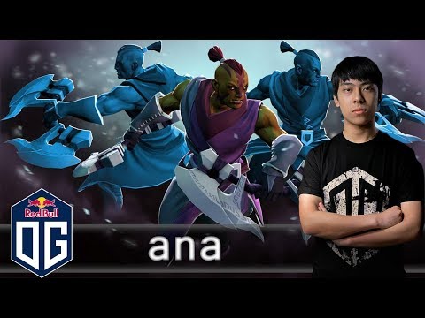 OG.ana Anti-Mage Gameplay - Unranked Match - OG Dota 2.