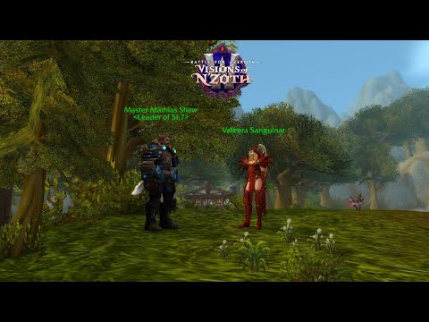 The Price of Piece Quest 8.3 - Dialogue Mathias Shaw and Valeera Sanguinar