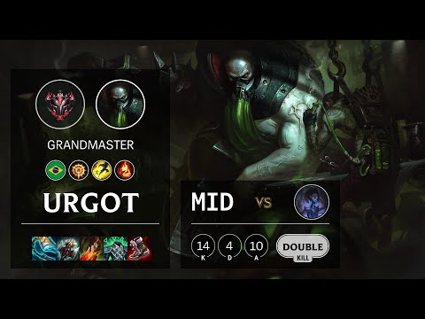 Urgot Mid vs Sylas - BR Grandmaster Patch 11.10