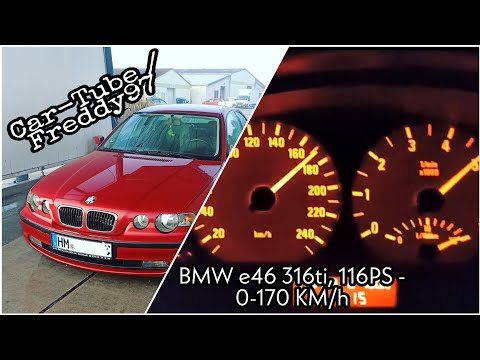 BMW e46 316ti Compact - 116PS, 0-170 KM/h