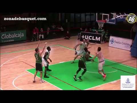 LEB PLATA 17/18 | 'Chumi' Ortega (Albacete), partido ante Lucentum