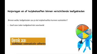 Les 5 Hulpvragen vaststellen