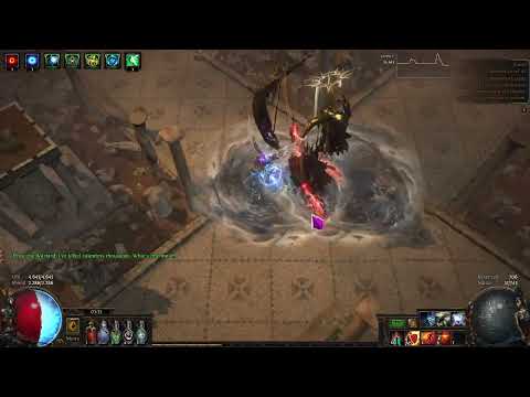 Path of Exile 3.19 - Cold Spectral Shield Throw Trickster - Drox Showcase