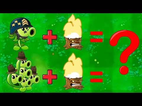 Mega Gatling Peashooter vs Pea Pod Shooter - Plants vs Zombies 2 | New Plant Max Level