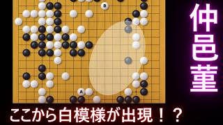 【仲邑菫】何が起きた！？右辺に白の地模様が出現！？【囲碁】