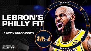 Why LeBron James on the 76ers COULD and COULD NOT work out | SVPod