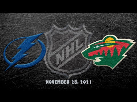 NHL Lightning vs Wild | Nov.28, 2021