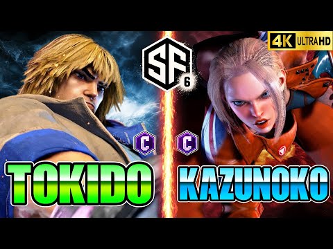 【SF6】Tokido(Ken) vs Kazunoko(Cammy)